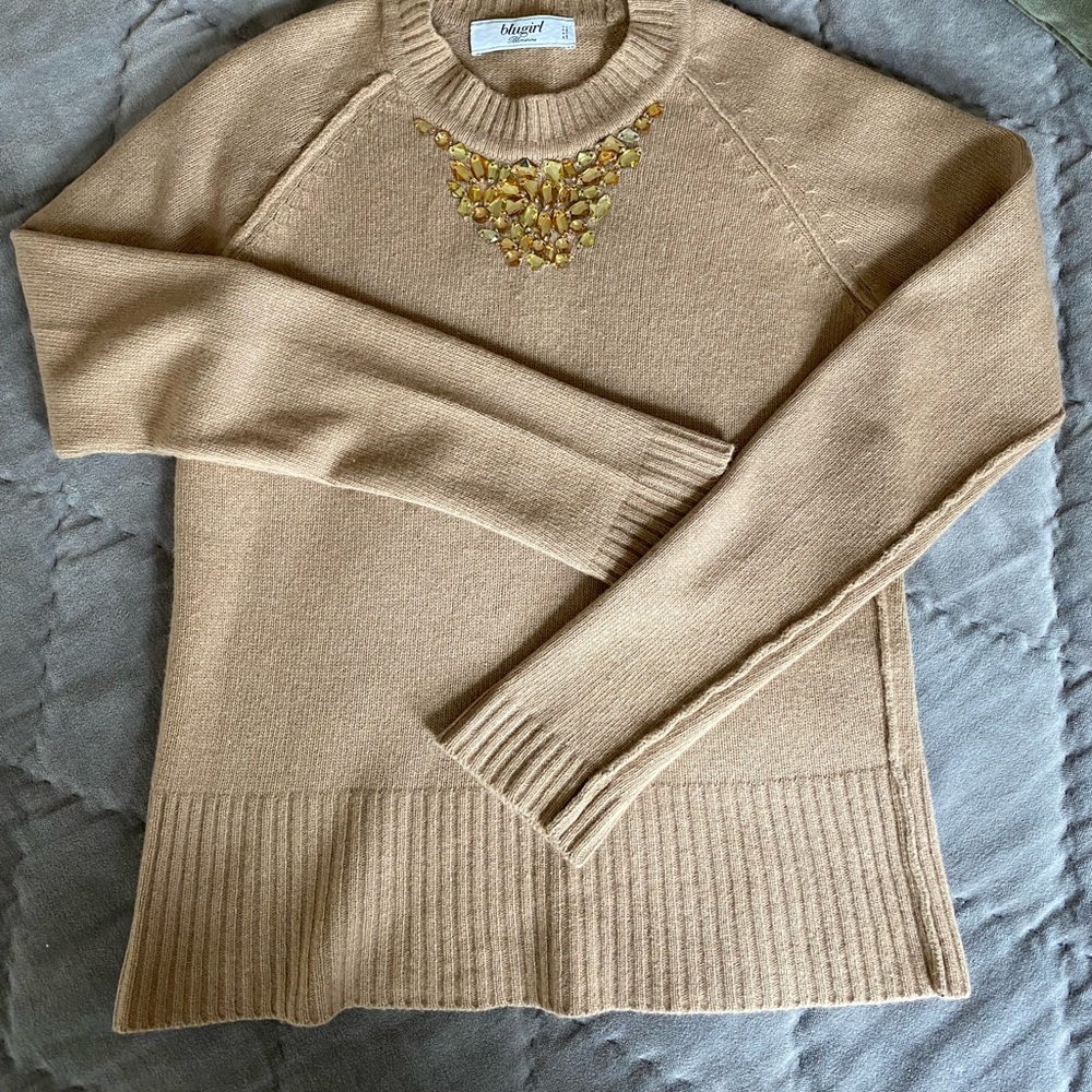 Cashmere and wool sweater